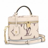 Louis Vuitton Vanity PM Bag In Bicolor Empreinte Leather M45599 Louis Vuitton Vanity PM Bag In Bicolor Empreinte Leather M45599