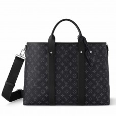Louis Vuitton Weekend Tote NM In Monogram Eclipse Canvas M30937 Louis Vuitton Weekend Tote NM In Monogram Eclipse Canvas M30937