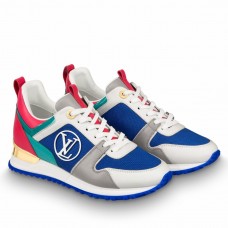 Louis Vuitton Women's Run Away Sneakers In Blue Louis Vuitton Women's Run Away Sneakers In Blue