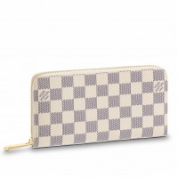 Louis Vuitton Zippy Wallet In Damier Azur Canvas N41660 Louis Vuitton Zippy Wallet In Damier Azur Canvas N41660