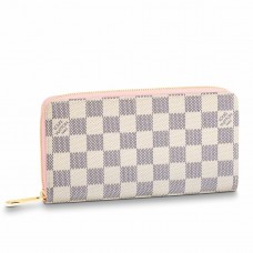 Louis Vuitton Zippy Wallet In Damier Azur Canvas N63503 Louis Vuitton Zippy Wallet In Damier Azur Canvas N63503