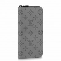 Louis Vuitton Zippy Wallet Vertical In Monogram Shadow Leather M81384 Louis Vuitton Zippy Wallet Vertical In Monogram Shadow Leather M81384