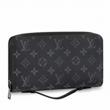 Louis Vuitton Zippy XL Wallet In Monogram Eclipse Canvas M61698 Louis Vuitton Zippy XL Wallet In Monogram Eclipse Canvas M61698