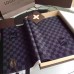 Louis Vuitton Petit Damier Graphite Scarf NM M74200