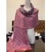 Gucci Graphite With Pink GG Wool Scarf