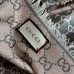 Gucci Grey GG Jacquard Shawl With Lame Details