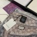 Gucci Grey GG Jacquard Shawl With Lame Details