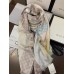 Gucci Pastel Stripes GG Jacquard Shawl