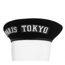 Louis Vuitton Black Paris-Tokyo Beret M73748