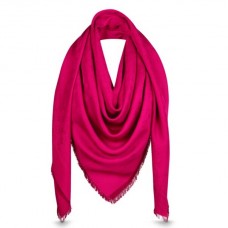 Louis Vuitton Raspberry Monogram Shawl M75499