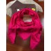 Louis Vuitton Raspberry Monogram Shawl M75499