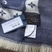 Louis Vuitton Blue Studdy Denim Monogram Shawl M73698