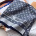 Louis Vuitton Blue Studdy Denim Monogram Shawl M73698