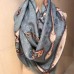 Louis Vuitton Ciel Monogram Confidential Shawl M78697