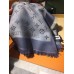 Louis Vuitton Denim Monogram Shawl M71382