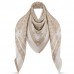 Louis Vuitton Beige Studdy Denim Monogram Shawl M73699