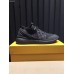 Louis Vuitton Black Fastlane Sneakers Damier Knit