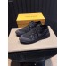 Louis Vuitton Black Fastlane Sneakers Damier Knit