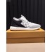 Louis Vuitton White Fastlane Sneakers Damier Knit