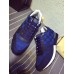 Louis Vuitton Men Blue Run Away Sneaker Damier