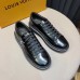 Louis Vuitton Black Beverly Hills Sneakers