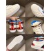 Gucci Men's Ace Gucci Stripe High-top White Sneakers