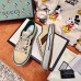 Gucci Men's Tennis 1977 Sneakers In Butter Cotton