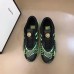 Gucci Men's Ultrapace Sneakers In Green Knit Fabric