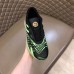 Gucci Men's Ultrapace Sneakers In Green Knit Fabric