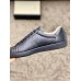 Gucci Men's Black Ace GG Embossed Sneakers