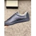 Gucci Men's Black Ace GG Embossed Sneakers
