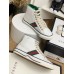 Gucci Men's Tennis 1977 High Top Sneakers In White GG Fabric