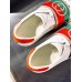 Gucci Men's White Ace Sneakers With Elastic Web