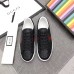 Gucci Men's Ace Black Signature Sneaker