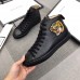 Gucci Men's Black High-top Sneaker With Tiger