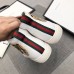 Gucci Men's White High-top Sneaker With Tiger