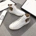 Gucci Men's White High-top Sneaker With Tiger