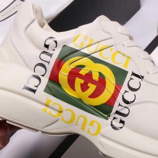 Gucci Men's Rhyton Gucci Logo Sneaker