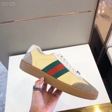 Gucci Men's G74 Butter Sneaker With Web