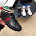 Gucci Men's Black Stripe Ace High-top Sneaker