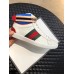 Gucci Men's White Stripe Ace High-top Sneaker