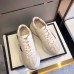 Gucci Men's White Rhyton Web Print Sneaker