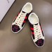 Gucci Men's Red Ace GG Wool Sneaker