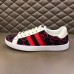 Gucci Men's Red Ace GG Wool Sneaker