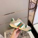 Gucci Men's White Perforated Screener Sneakers