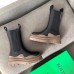 Bottega Veneta BV Tire Boots In Black Calfskin