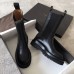 Bottega Veneta BV Lug Boots In Black Calfskin