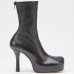 Bottega Veneta BV Bold Boots In Black Calfskin