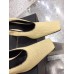 Bottega Veneta Squared Toe Pumps 85mm In Beige Leather