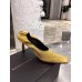 Bottega Veneta Squared Toe Pumps 85mm In Gold Leather